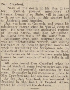 1926-06-11 Evening Telegraph and Post, Dundee 2 Here and There (Crawford)